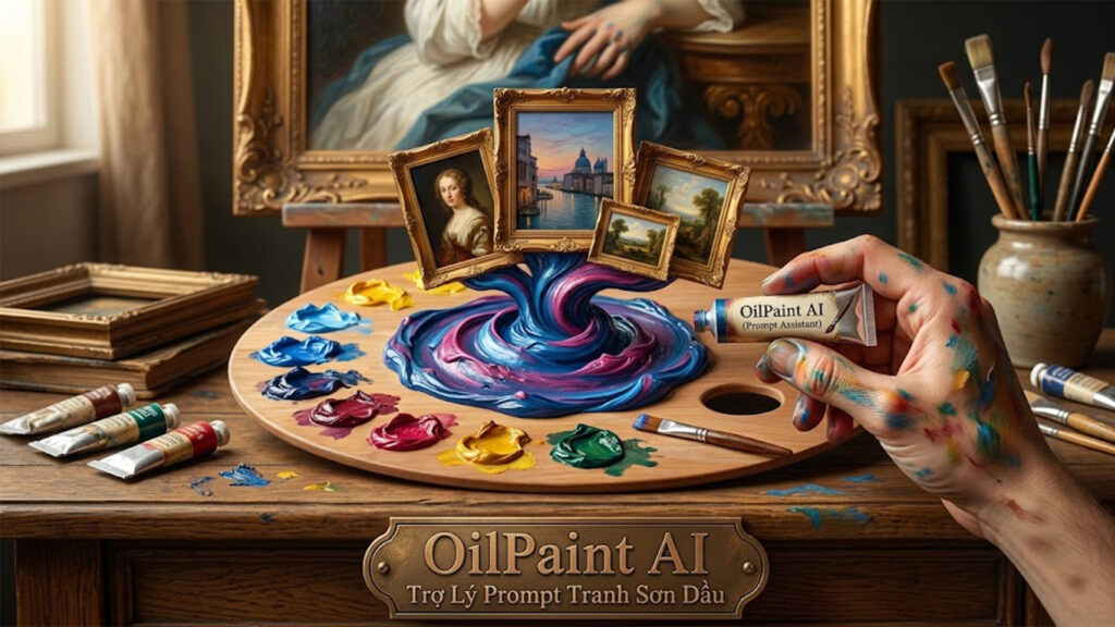 Trợ lý Prompt Tranh Sơn Dầu (OilPaint AI)